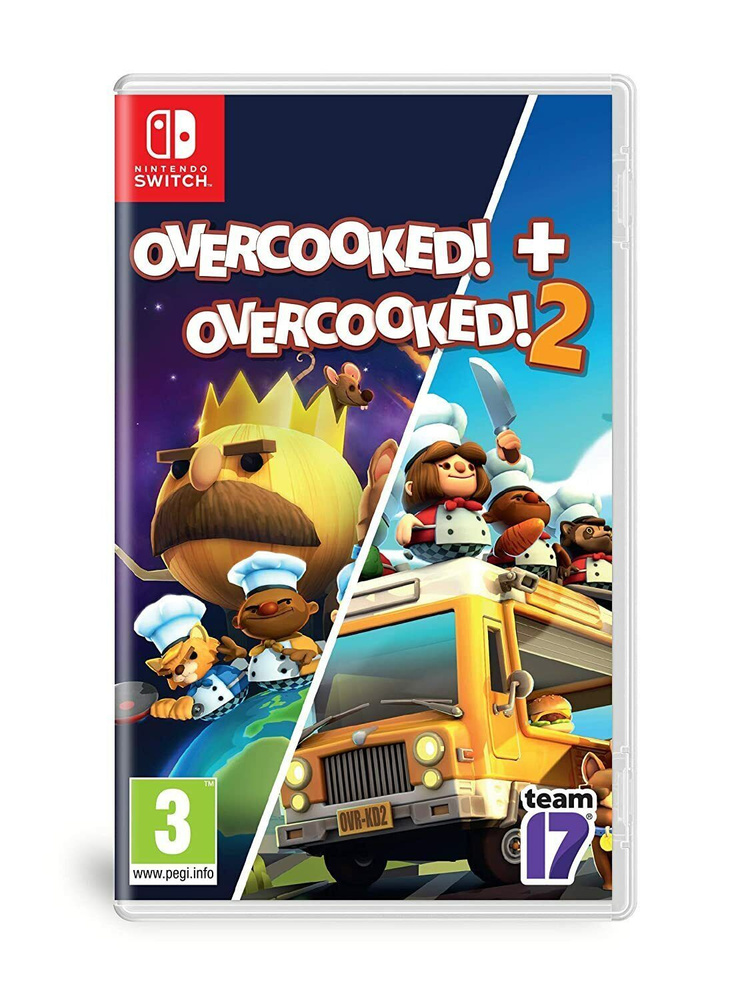 Игра Overcooked! special edition + Overcooked! 2 (Nintendo Switch, Русские субтитры)  #1