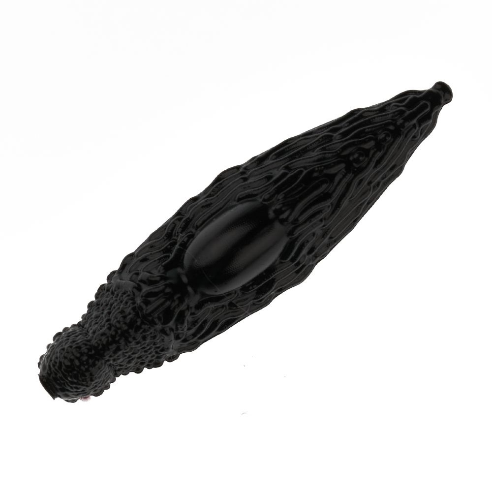 Силиконовая приманка для рыбалки Ojas Slizi 33мм Сыр #Black Widow, личинка на щуку, окуня, судака  #1