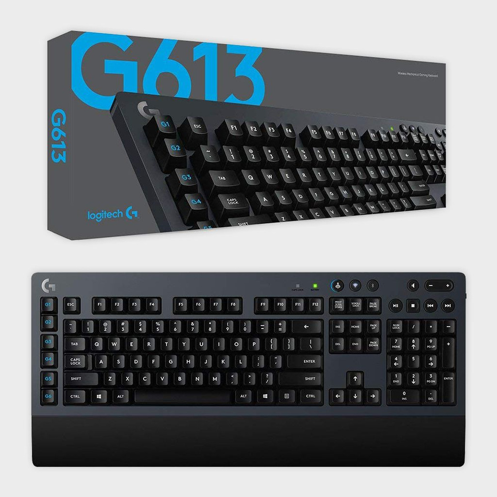 Logitech Игровая клавиатура беспроводная G613_1369982597-esj4, (Romer-G Tactile), Английская раскладка, #1