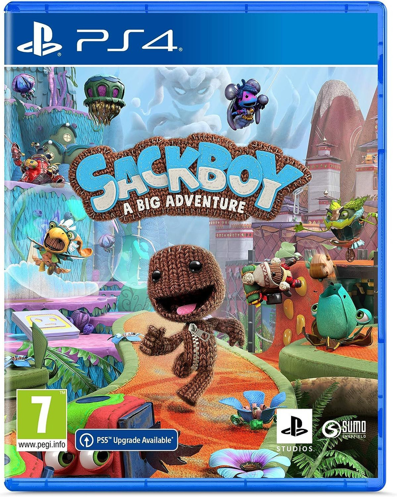 Игра Сэкбой: Большое приключение (Sackboy: A Big Adventure) (PS4, Русская версия)  #1