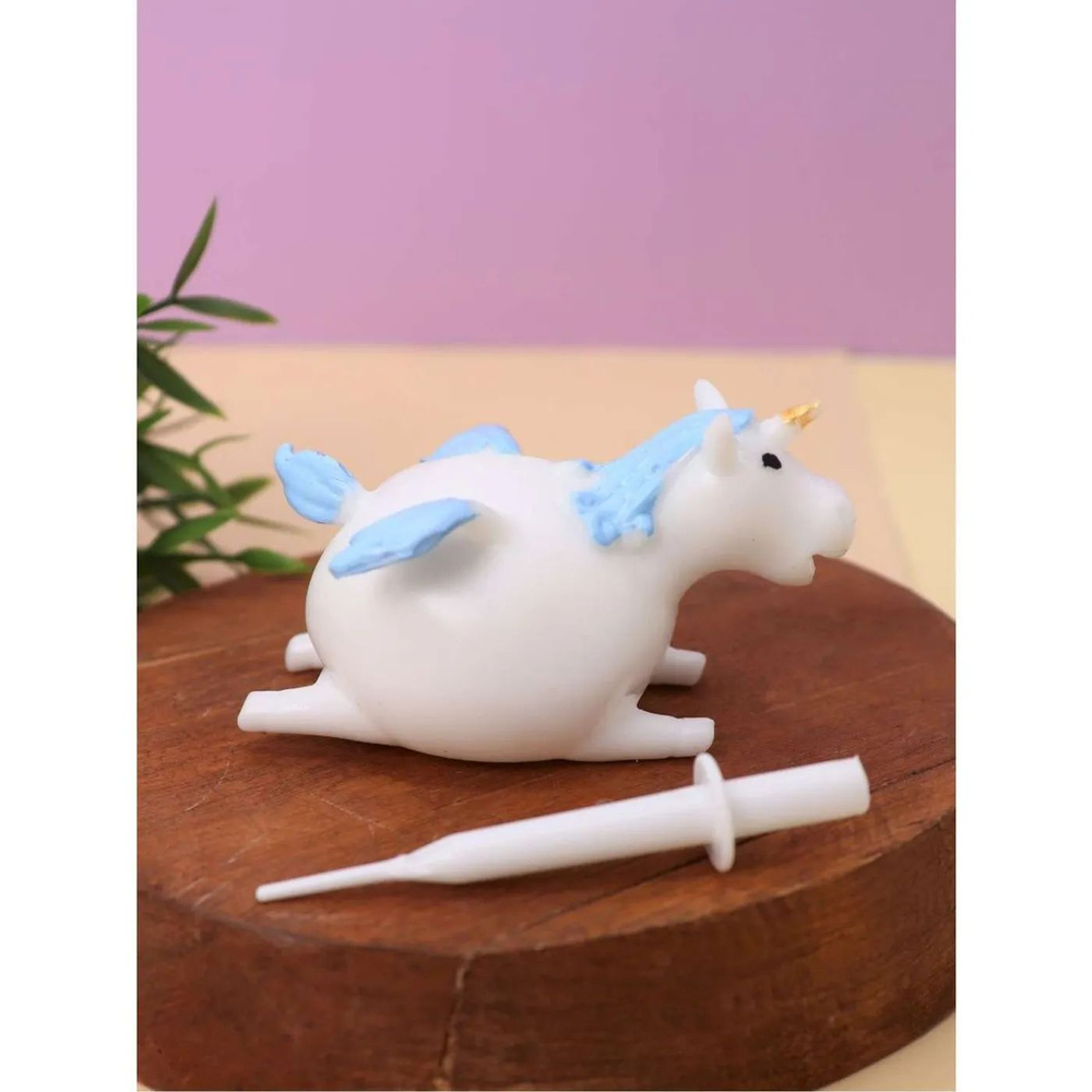 Мялка-антистресс iLikeGift Unicorn balloon white #1