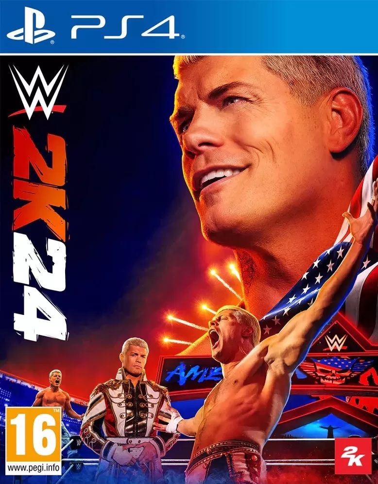 Игра WWE 2K24 (PlayStation 4, PlayStation 5, Английская версия) #1