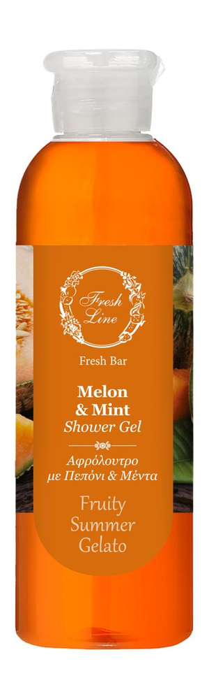 Гель для душа с экстрактом мяты и дыни Melon and Mint Shower Gel, 200 мл  #1