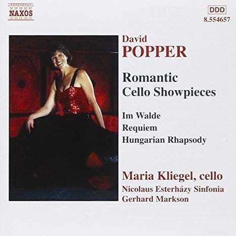 Popper - Romantic Cello Showpieces-Maria Kliegel < Naxos CD Deu (Компакт-диск 1шт) David  #1