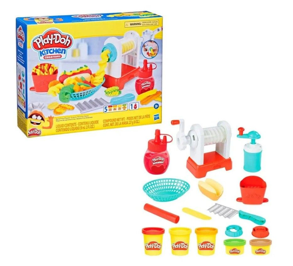Игровой набор Play-Doh Kitchen Creations Сделай фри сам #1