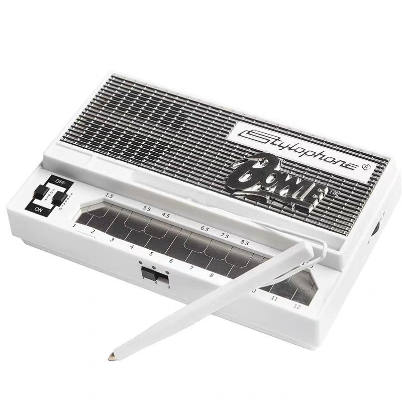 Аналоговый синтезатор Dubreq Stylophone S1/Белая ограниченная серия  #1