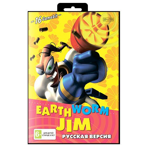 Игра для Sega: Earthworm Jim #1