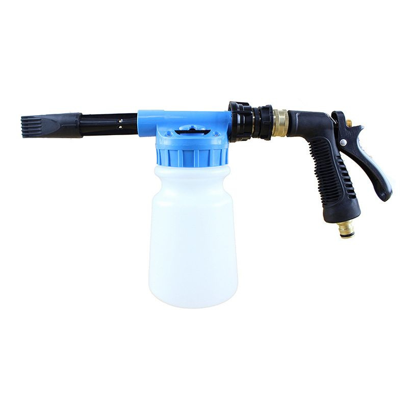 Портативный водяной пистолет распылитель пены низкого давления для автомойки 1 литр для мытья автомобиля #1