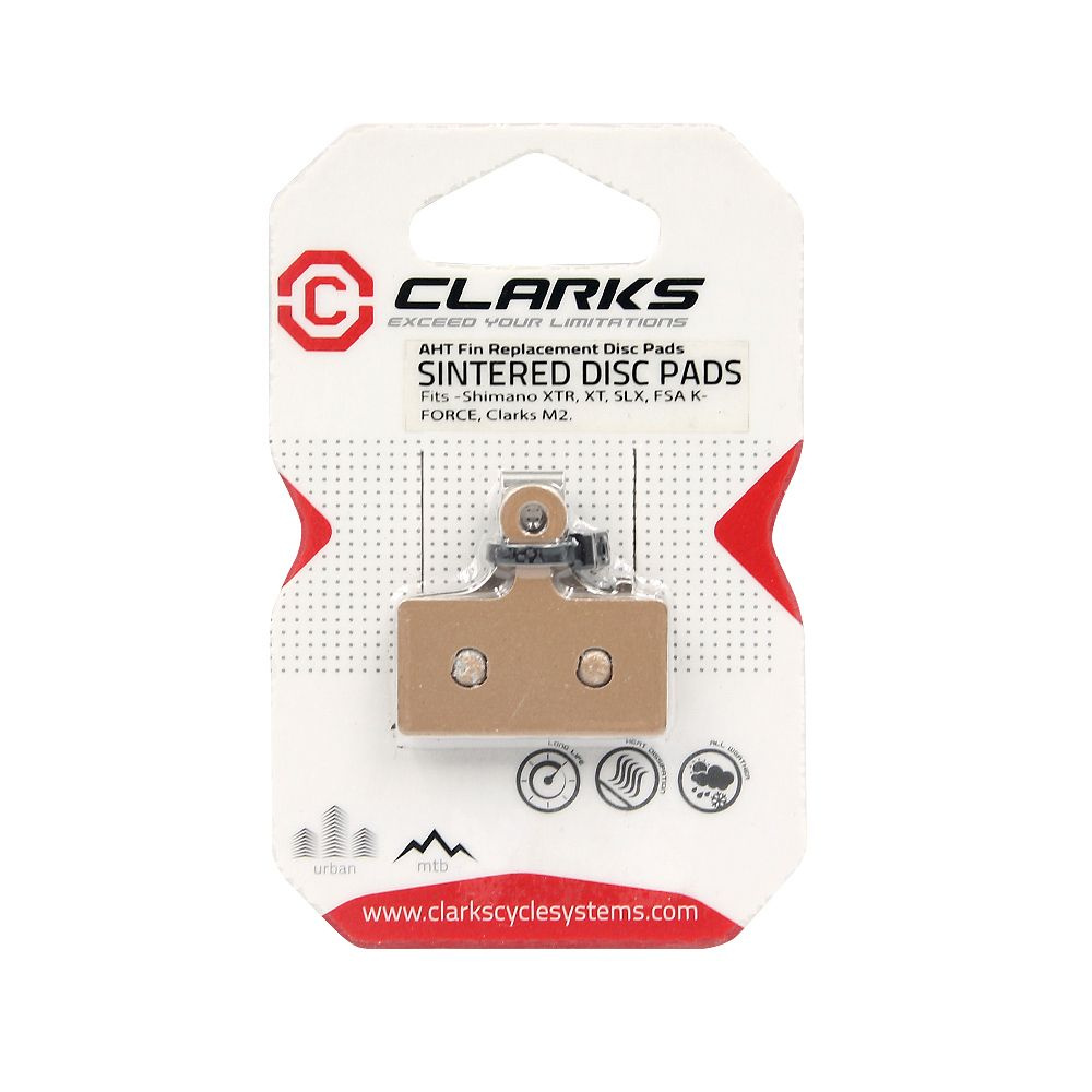 Колодки дискового тормоза VRX852C синтетика бронза Clarks VRX852C-FIN-RE  #1