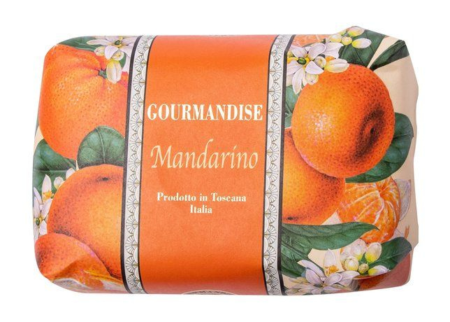 Натуральное парфюмированное мыло c ароматом мандарина Savon Parfume Mandarino  #1