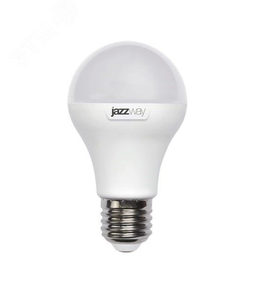 Лампа светодиодная JazzWay LED 15w E27 4000K груша 230/50 5019638 #1