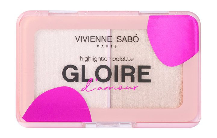 Палетка хайлайтеров Gloire d'amour Highlighter Palette #1