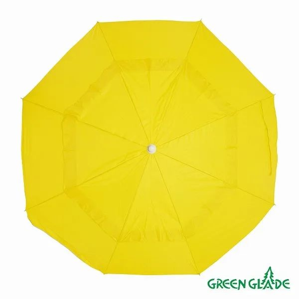 Green Glade Пляжный зонт,200см,желтый #1