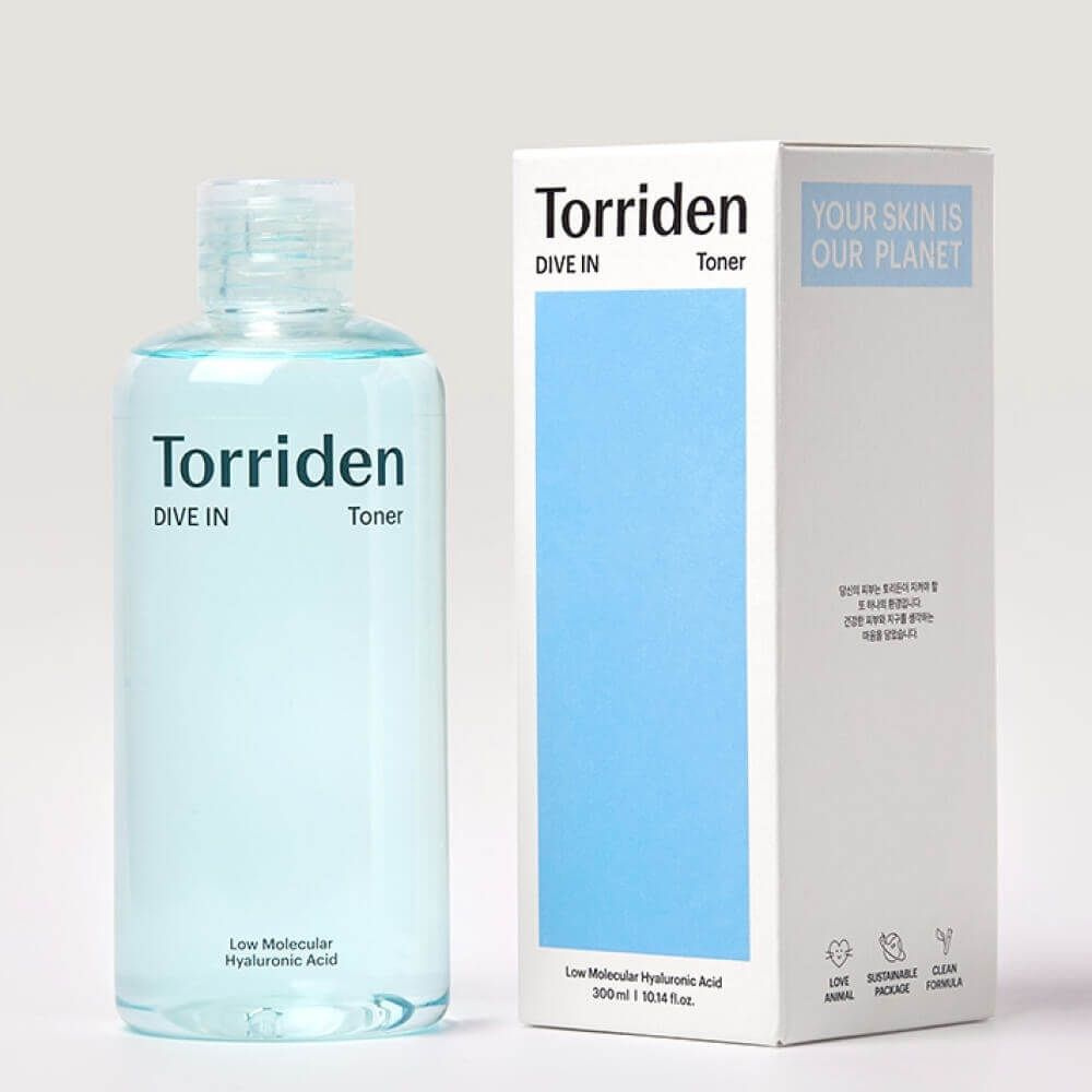 Гиалуроновый увлажняющий тоник Torriden DIVE IN Low Molecular Hyaluronic Acid Toner, 300 мл.  #1