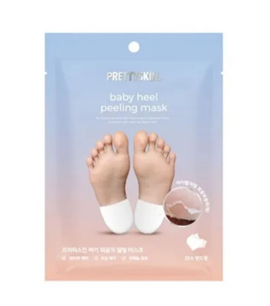 PrettySkin, Отшелушивающие пиллинг-носочки - Baby Heel Peeling Mask #1