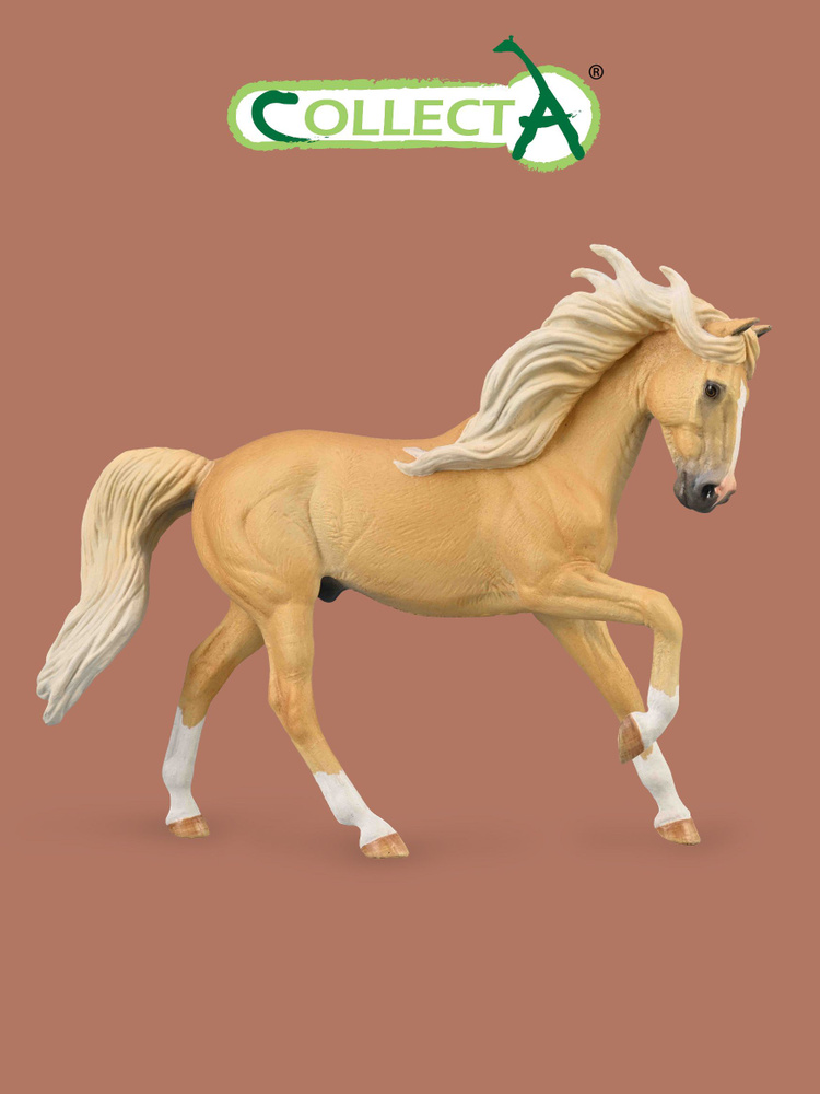 Фигурка Коллекта Лошадь Андалузский жеребец - Паломино, 88984b  #1