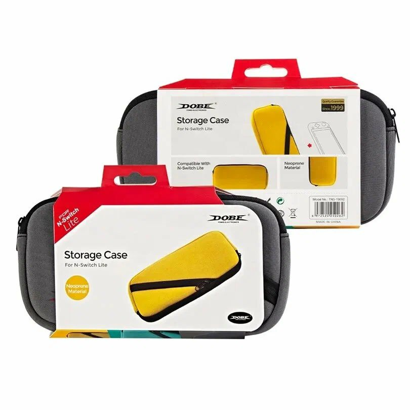 Защитный чехол для Nintendo Switch Lite, серый, DOBE Storage Case TNS-19092 #1