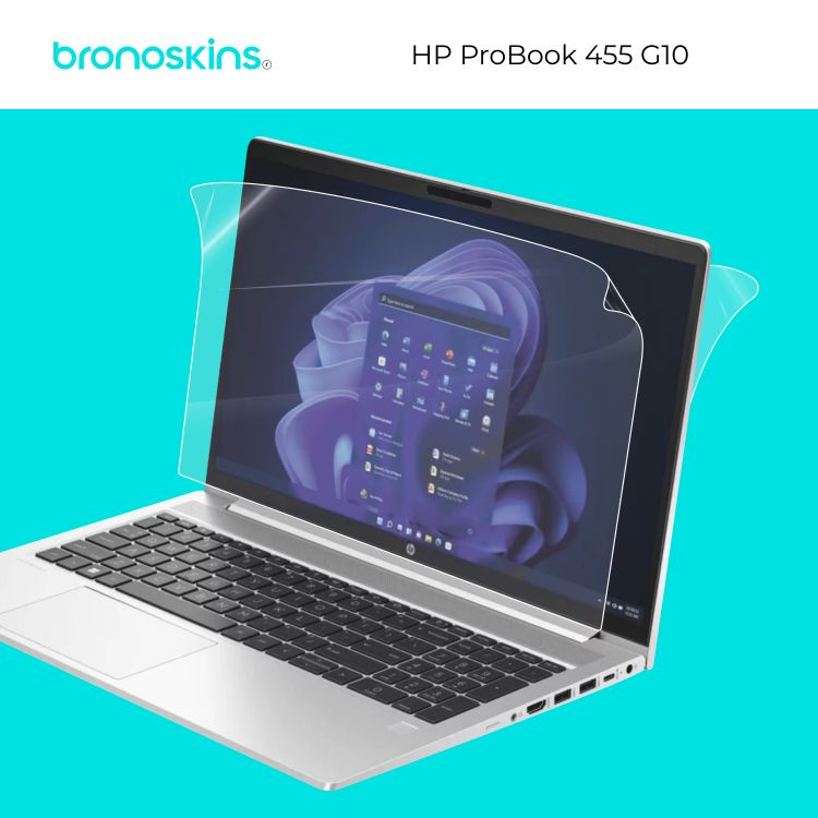 Защитная пленка на верхнюю крышку HP ProBook 455 G10 (Глянцевая)  #1