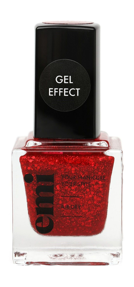 Лак для ногтей ультрастойкий с гель-эффектом Ultra Strong Nail Polish Gel Effect, 9 мл, 185  #1