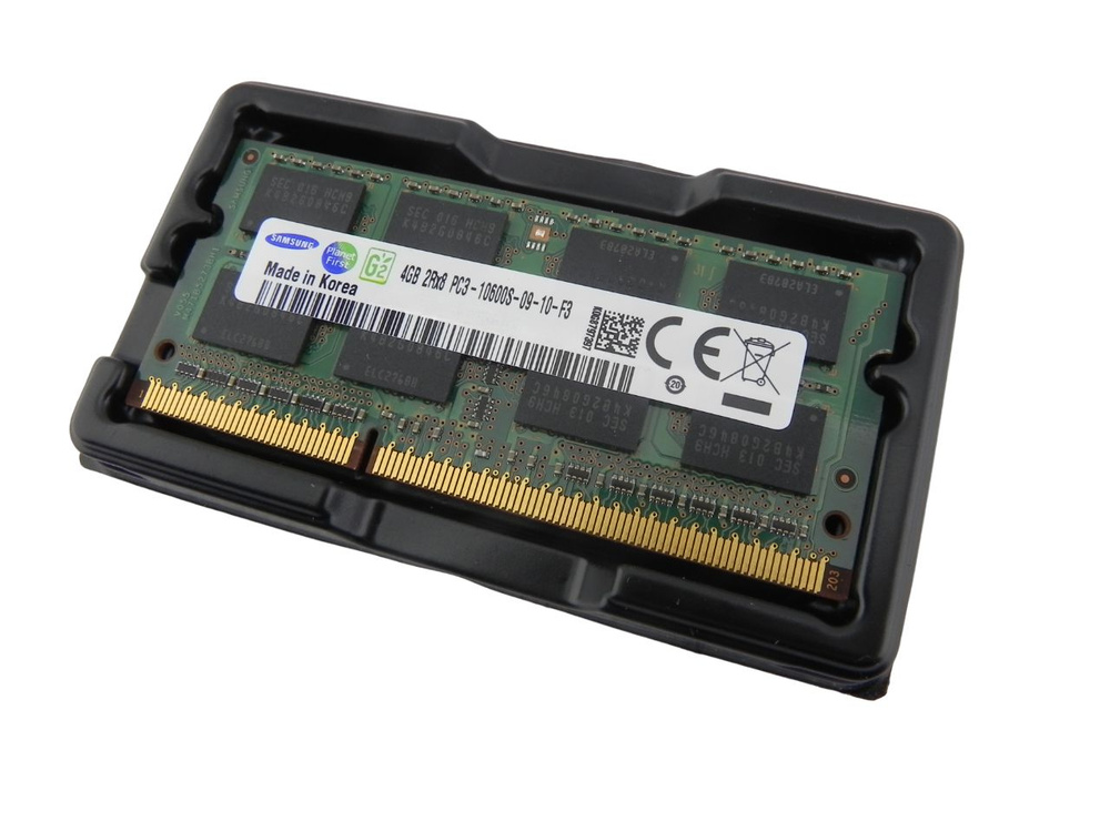 Samsung Оперативная память DDR3 4GB SO-DIMM 1333 Mhz PC-10600 1x4 ГБ (для ноутбука)  #1