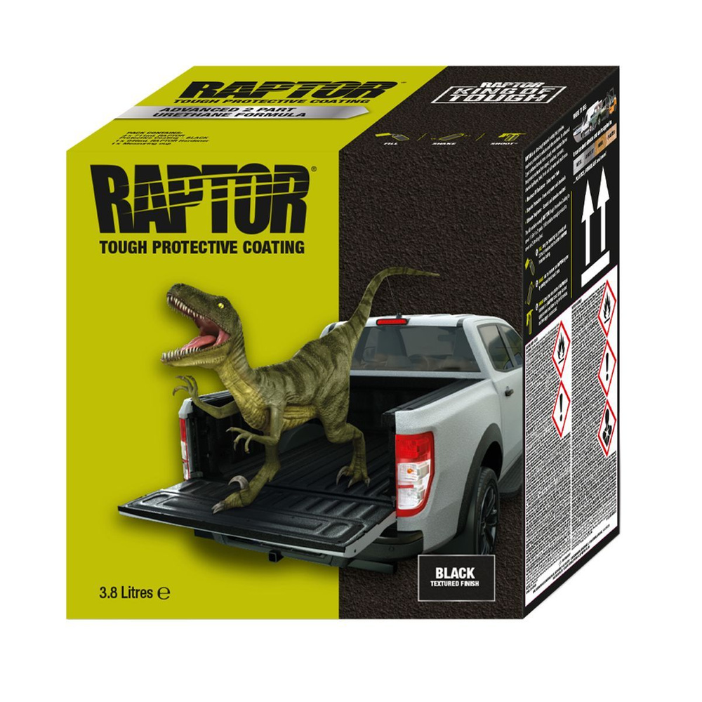 Защитное покрытие RAPTOR, черный, комплект 4 бутылки #1