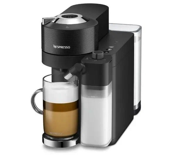 DeLonghi Капсульная кофемашина Nespresso Vertuo Lattissima ENV300. B, черный, черный  #1