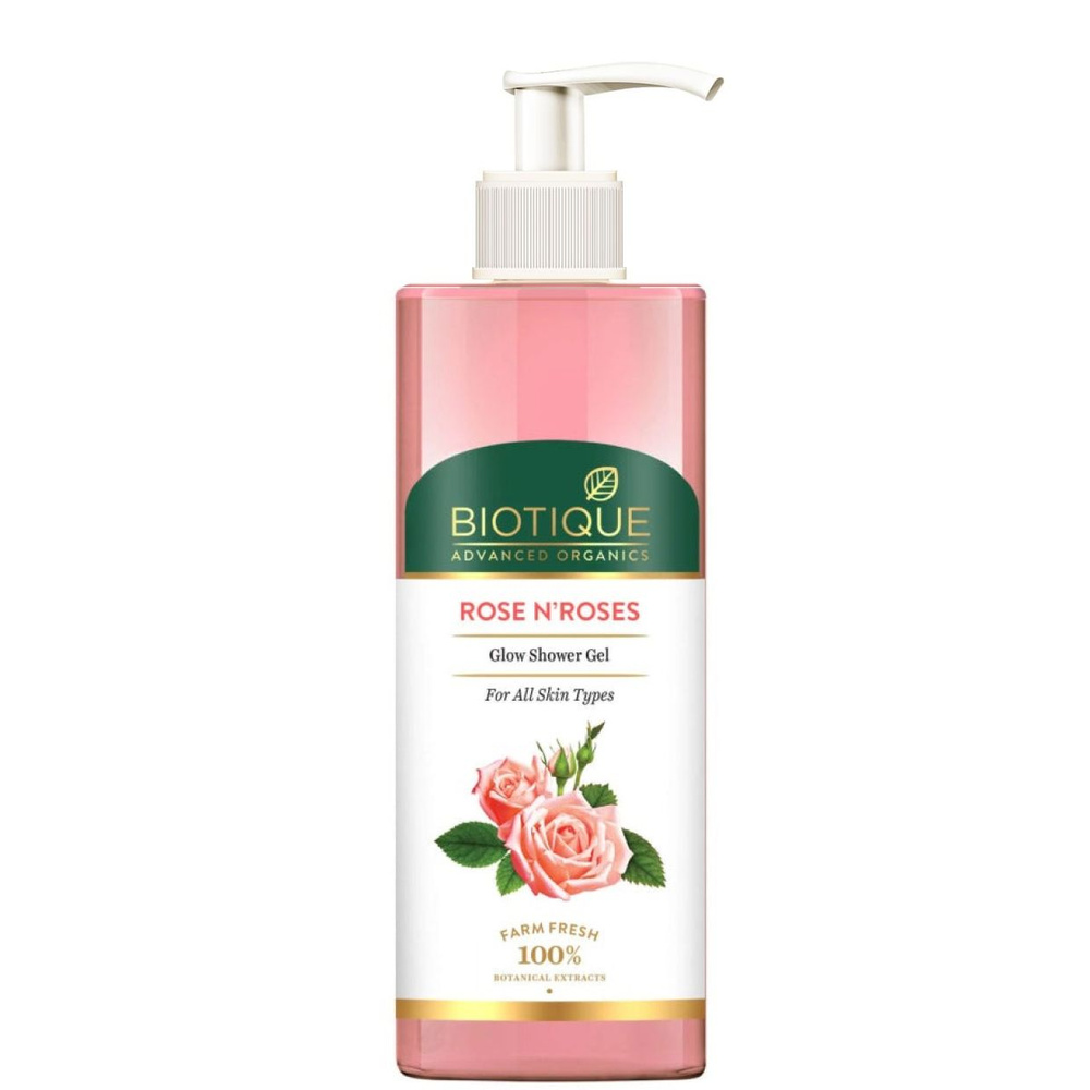 Гель для душа Biotique Advanced Organics с розовой водой (Rose N'Roses), 200 мл  #1