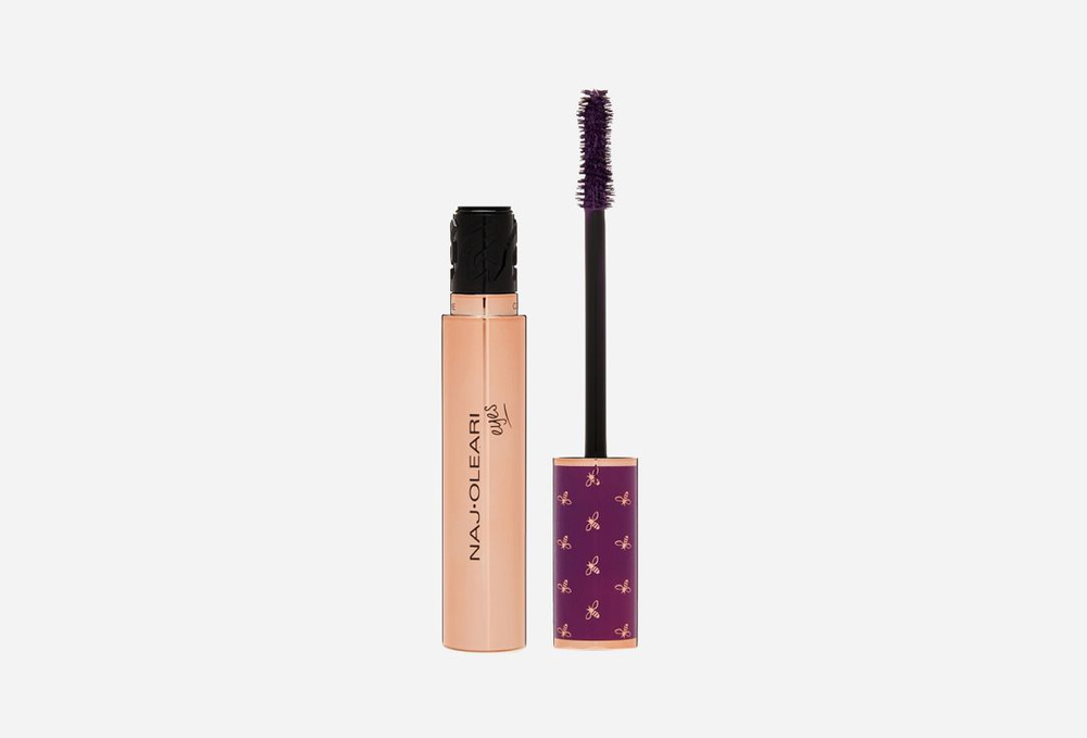 Тушь для объема и удлинения ресниц NAJ OLEARI Click on Me Extra Volume Mascara - 04, Magnetic purple #1