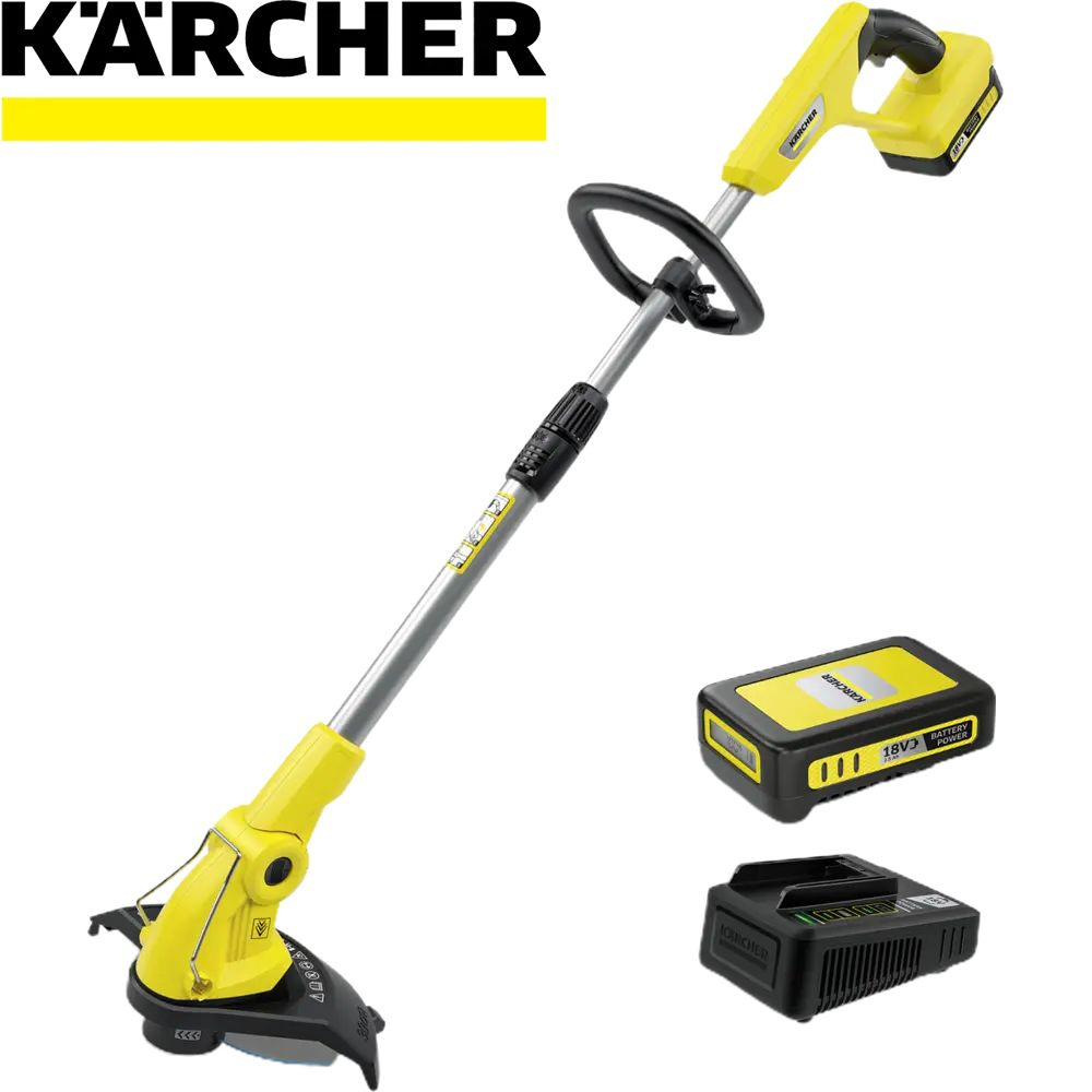 Триммер аккумуляторный Karcher LTR 18-30 Battery Set 18 В, АКБ и ЗУ входит в комплект  #1