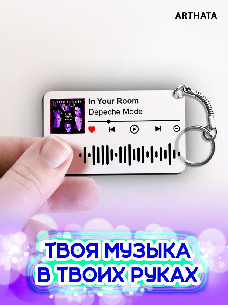 Spotify брелок Depeche mode - In your room #1