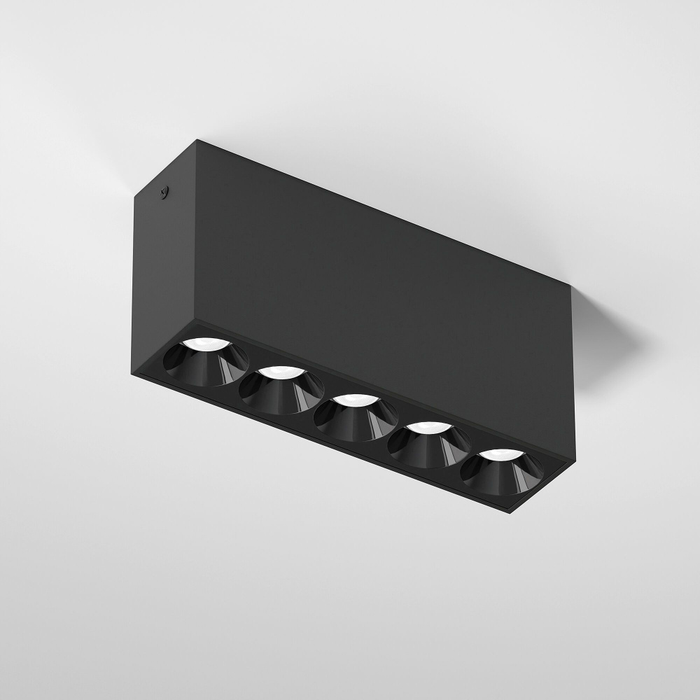 Встраиваемый светильник точечный светодиодный Elektrostandard Block 25108/LED 10W 4000K черный  #1