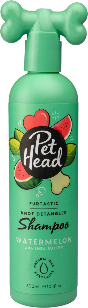 Pet Head шампунь от колтунов "Лохматик" с ароматом арбуза #1