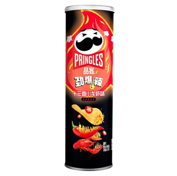 Чипсы Pringles Spicy Crayfish 110гр Снеки из Китая #1