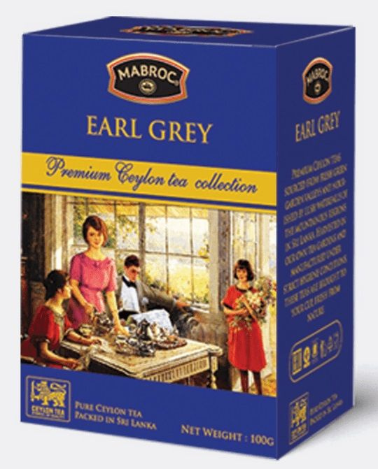 Чай черный листовой Маброк Эрл Грей 225г (Mabroc Earl Grey) #1