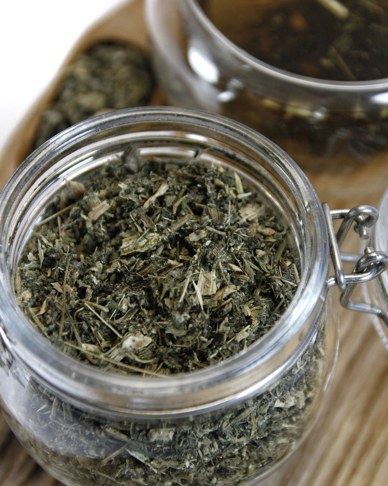 Чайный напиток Лопух 150 гр - лист сухой, резанный, травяной листовой чай, россыпь  #1
