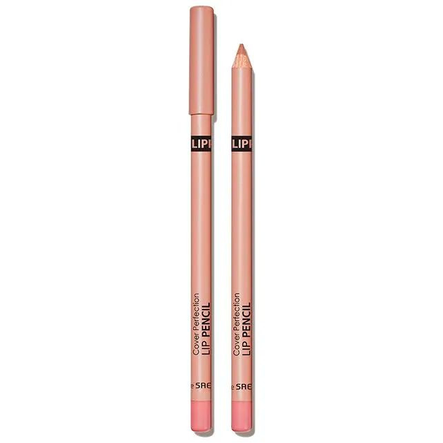 Карандаш для губ + точилка The Saem Cover Perfection Lip Pencil 03 Peach #1