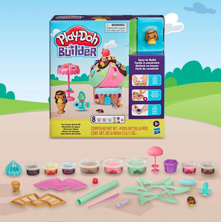 Игровой набор с пластилином Hasbro Play-Doh Домик-мороженое #1