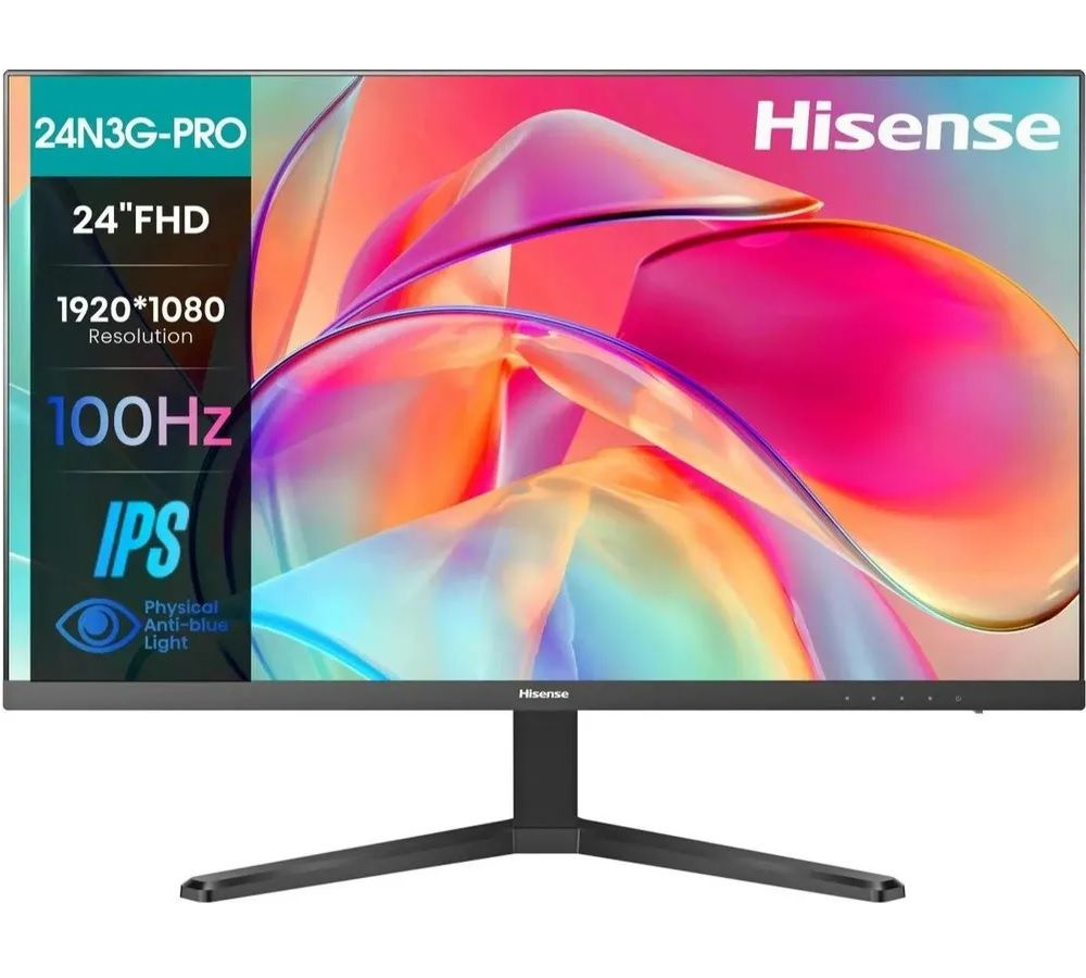 Hisense 23.8" Монитор 24N3G-PRO, черный #1