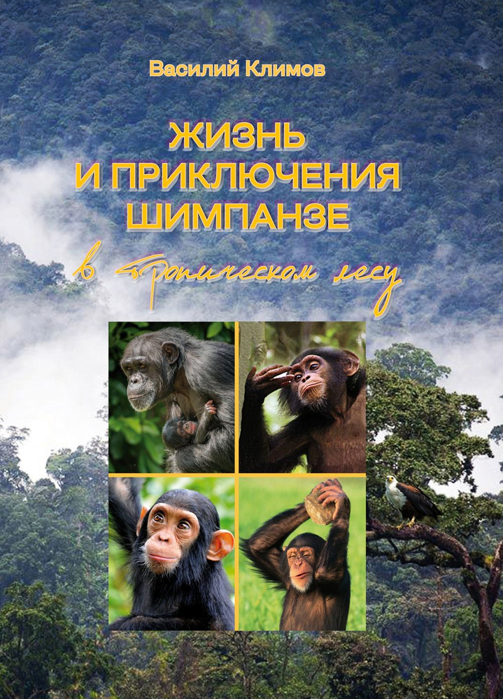 Жизнь и приключения шимпанзе в тропическом лесу | Климов Василий Владимирович  #1