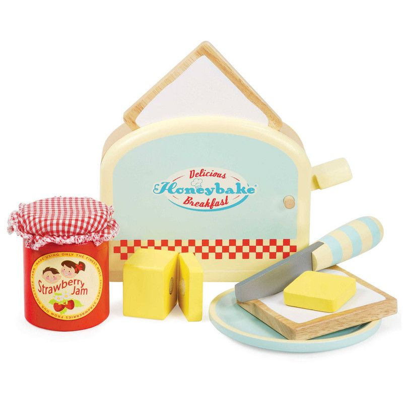 Набор игрушечной посуды Le Toy Van Pop-up Toaster and Breakfast #1