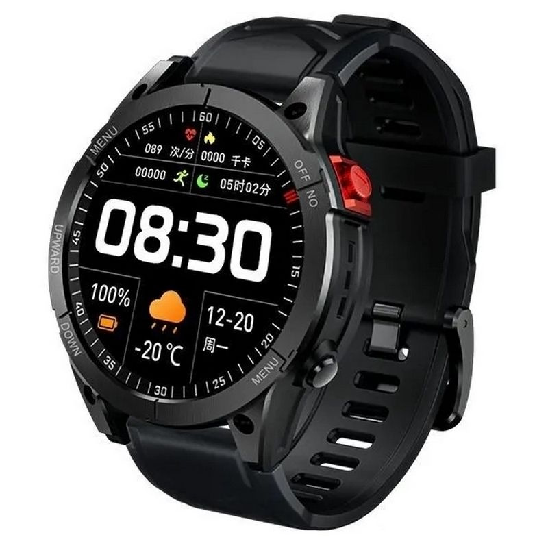 SMART WATCH Умные часы GS WEAR Fenix 7, 40mm, Черный #1