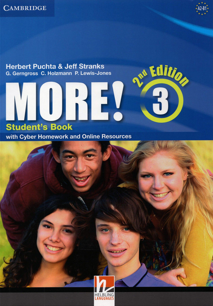 More! 2nd Edition. Level 3. Student's Book + Cyber Homework + Online Resources / Учебник | Herbert Puchta, #1