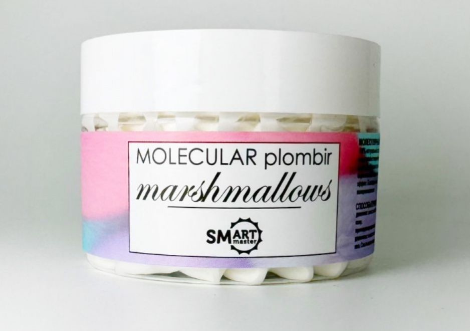 Smart Master, Молекулярный пломбир Marshmallow, крем-баттер, масло-мусс для кожи и волос, 100 мл  #1