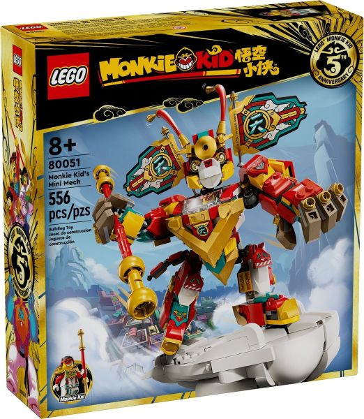 Конструктор LEGO Monkie Kid 80051 Мини-мех Монки Кида #1