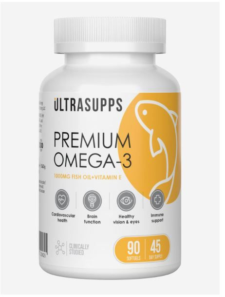 ОАЭ ULTRASUPPS Омега-3 Ultrasupps, 90 шт #1