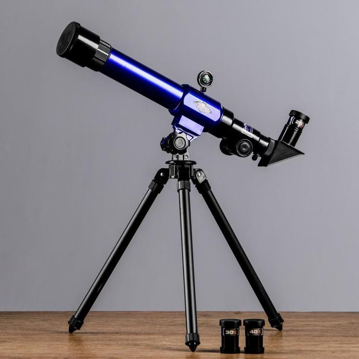 Телескоп настольный 20х30х40, синий #1