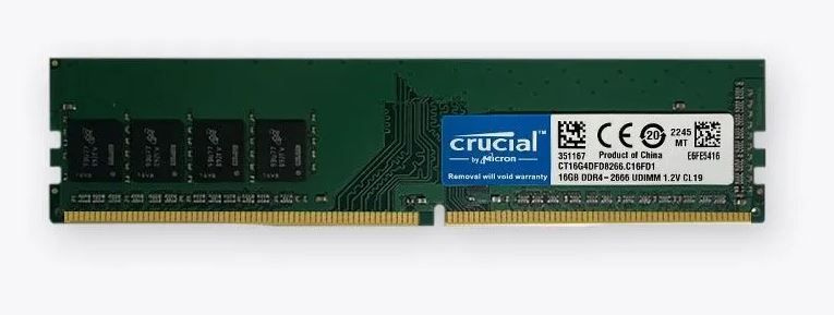 Crucial Оперативная память DDR4 CT16G4DFD8266 16Гб 2666MHz 1x (CT16G4DFD8266) #1