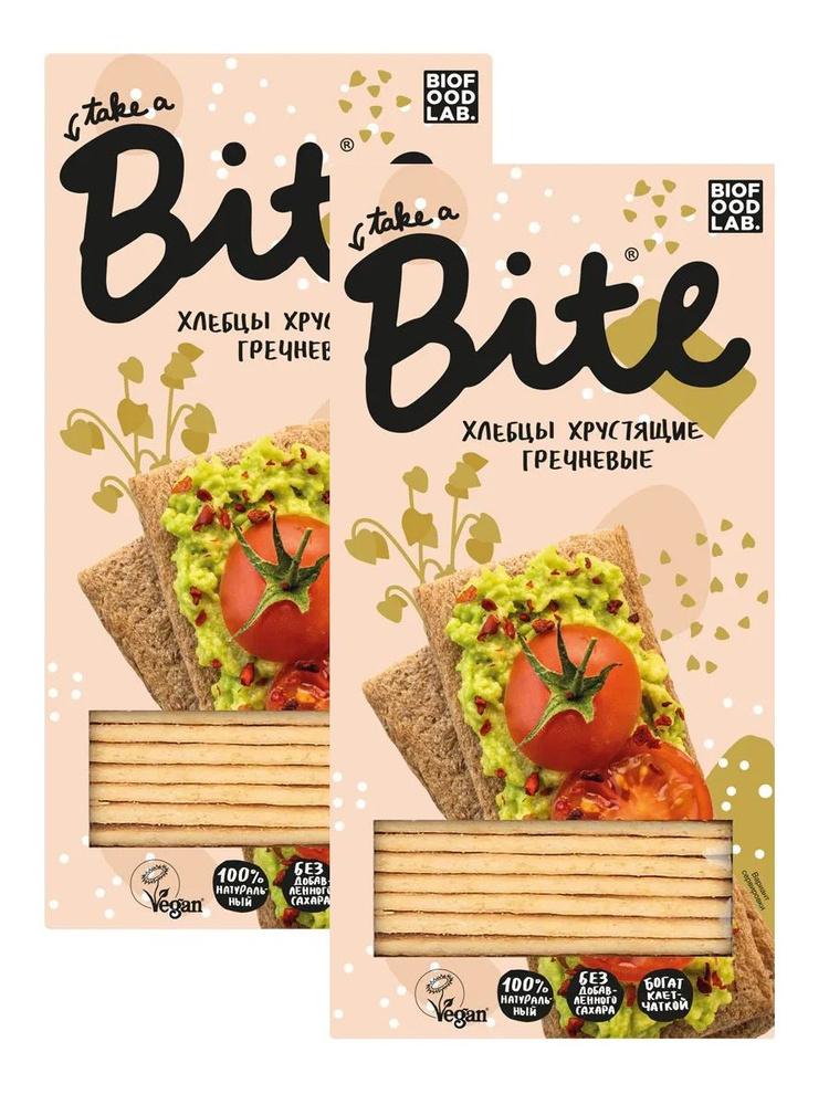 Хлебцы Take a Bite хрустящие гречневые, 150 г х 2 шт #1