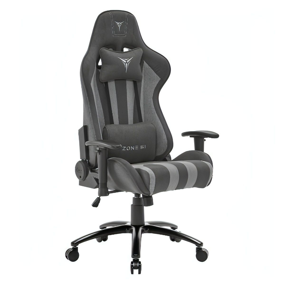ZONE 51 Игровое компьютерное кресло, серый #1