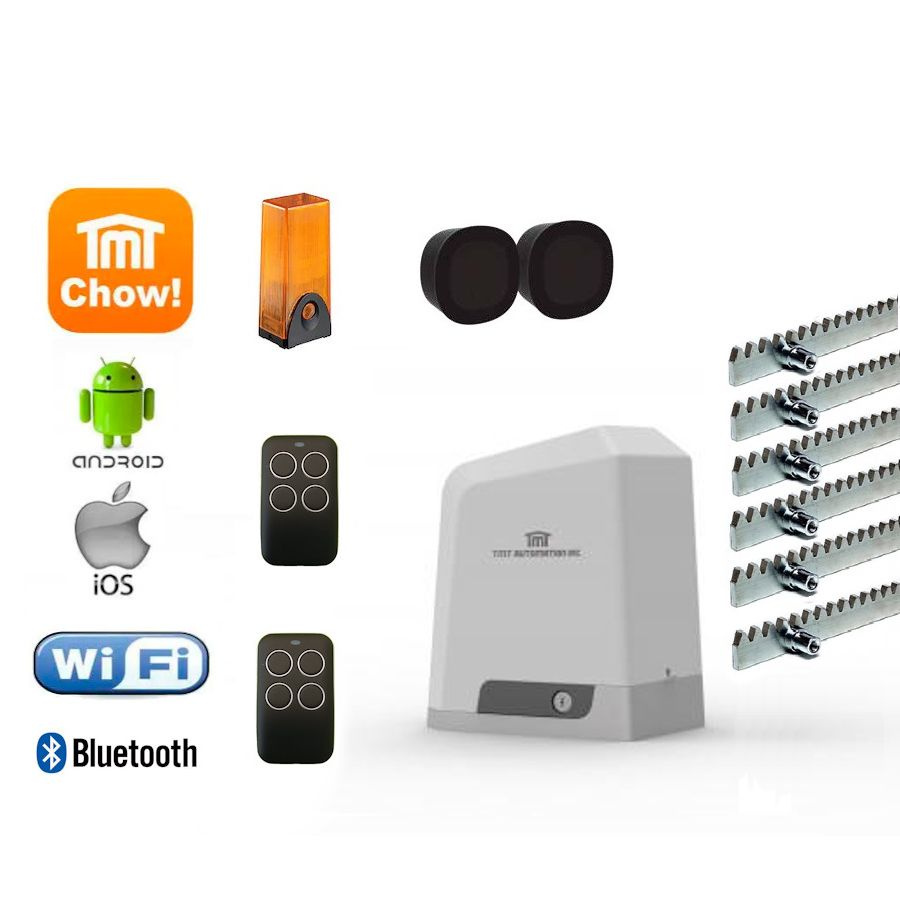 Автоматика для откатных ворот TMT Boxer 500 WiFi & Bluetooth Smart Kit Full6  #1